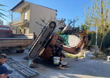 Πέθανε-ο-58χρονος-χειριστής-που-είχε-καταπλακωθεί-από-εκσκαφέα-στον-Βόλο-τη-Μεγάλη-Δευτέρα