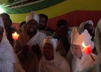 Οι-Αιθίοπες-στην-Αθήνα-γιόρτασαν-με-τύμπανα-και-χορό-την-Ανάσταση-–-Δείτε-βίντεο