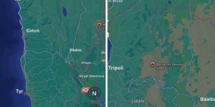 Αντιδράσεις-στα-social-μετά-τη-διάδοση-βίντεο-που-δείχνουν-ότι-οι-χάρτες-της-apple-δεν-εμφανίζουν-τα-ονόματα-χωριών-στο-νότιο-Λίβανο