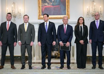 Ο-Ρούμπιο-υποδέχθηκε-τους-πρέσβεις-του-Ισραήλ-και-του-Λιβάνου-–-«Ιστορική-ευκαιρία-να-τερματίσουμε-την-επιρροή-της-Χεζμπολάχ»