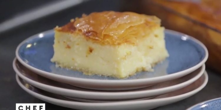 Γαλακτομπούρεκο-από-τον-Βαγγέλη-Δρίσκα