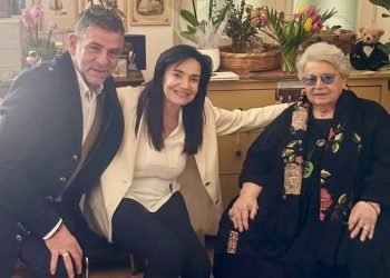 Πρώτη-εμφάνιση-της-Γεωργίας-Σαμαρά-λίγους-μήνες-μετά-τον-χαμό-της-κόρης-της-Λένας