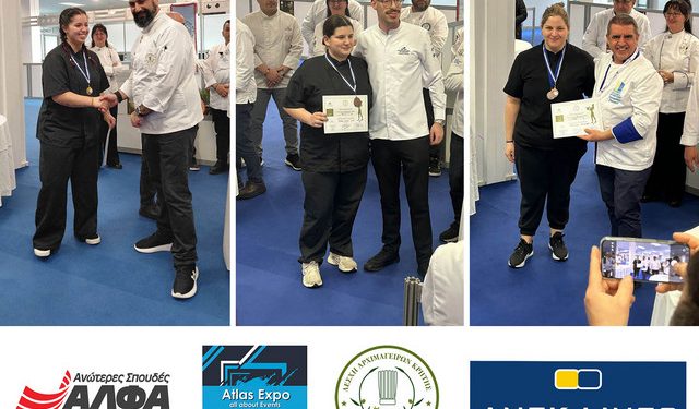 15-μετάλλια-για-τον-Τομέα-Γαστρονομίας-των-ΣΑΕΚ-ΑΛΦΑ-στην-Κρήτη