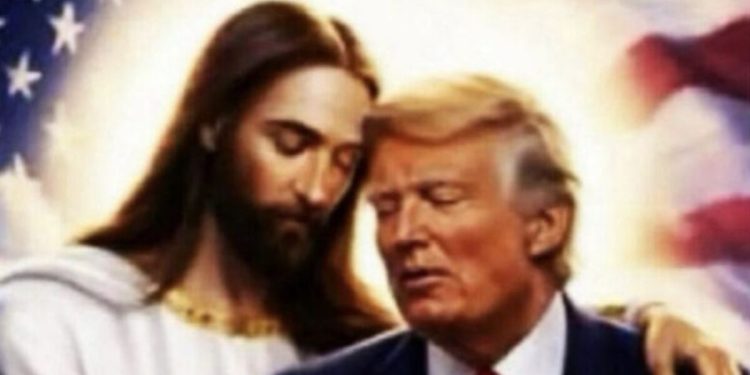 Ντόναλντ-Τραμπ:-Νέα-εικόνα-μέσω-ΑΙ-που-είναι-αγκαλιά-με-τον-Ιησού-Χριστό-–-«Μπορεί-να-μην-αρέσει-στους-τρελούς-της-Ριζοσπαστικής-Αριστεράς»