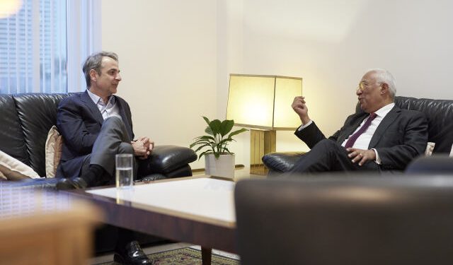 Κυριάκος-Μητσοτάκης-και-Αντόνιο-Κόστα-συζήτησαν-για-τις-τελευταίες-εξελίξεις-στη-Μέση-Ανατολή