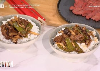 Μοσχαρίσια-φιλετάκια-stir-fry-με-σάλτσα-τεριγιάκι-από-τον-Βαγγέλη-Δρίσκα