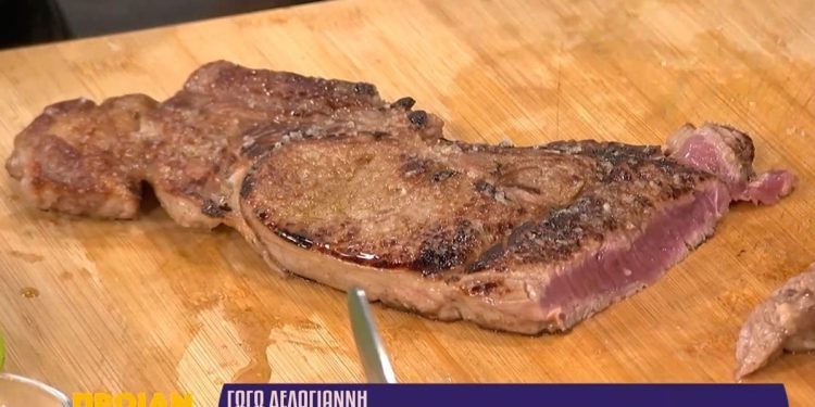 Σπαλομπριζόλα-με-σάλτσα-κονιάκ