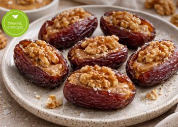 Γεμιστοί-χουρμάδες-με-καρύδι 