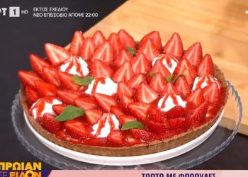 Τάρτα-με-φράουλες