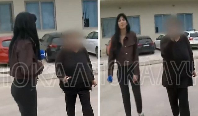 Η-στιγμή-που-η-μητέρα-του-26χρονου-αρσιβαρίστα-επιτέθηκε-στο-συνεργείο-της-εκπομπής-του-Πέτρου-Κουσουλού