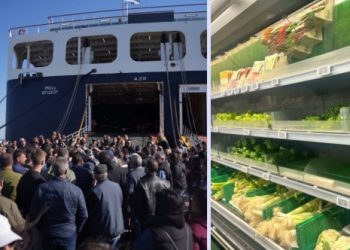 Ελλείψεις-σε-τρόφιμα,-κλειστά-τυροκομεία-και-κινητοποιήσεις-στο-λιμάνι,-σε-πίεση-η-Λέσβος-λόγω-αφθώδους-πυρετού