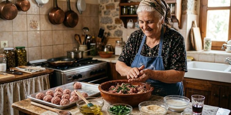 Αριστοτέχνισσα-η-γιαγιά:-Το-μυστικό-υλικό-που-έβαζε-στον-κιμά-για-αφράτα,-λαχταριστά-κεφτεδάκια
