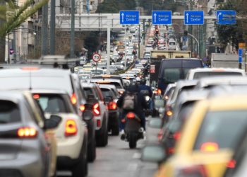 Η-Αθήνα-σε-κυκλοφοριακή-ασφυξία