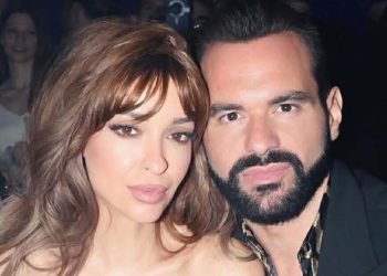 Ελένη-Φουρέιρα:-Τα-λόγια-αγάπης-για-τον-Γιώργο-Αρσενάκο-και-η-τούρτα-έκπληξη-στο-μαγαζί-που-εμφανίζεται