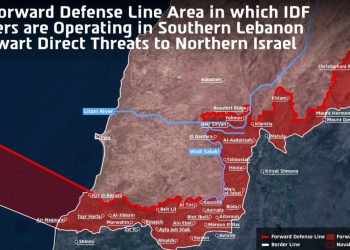 Ο-ισραηλινός-στρατός-δημοσιεύει-χάρτη-με-την-περιοχή-που-έχει-υπό-τον-έλεγχό-του-στον-νότιο-Λίβανο